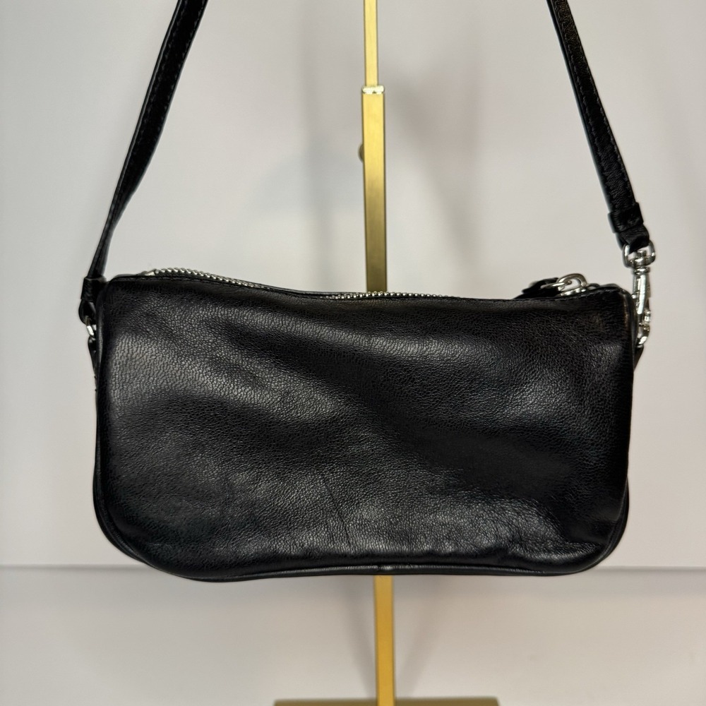 MICHAEL Michael Kors Bunched Front Pocket Mini Shoulder Bag Rare Find Leather - Picture 2 of 16